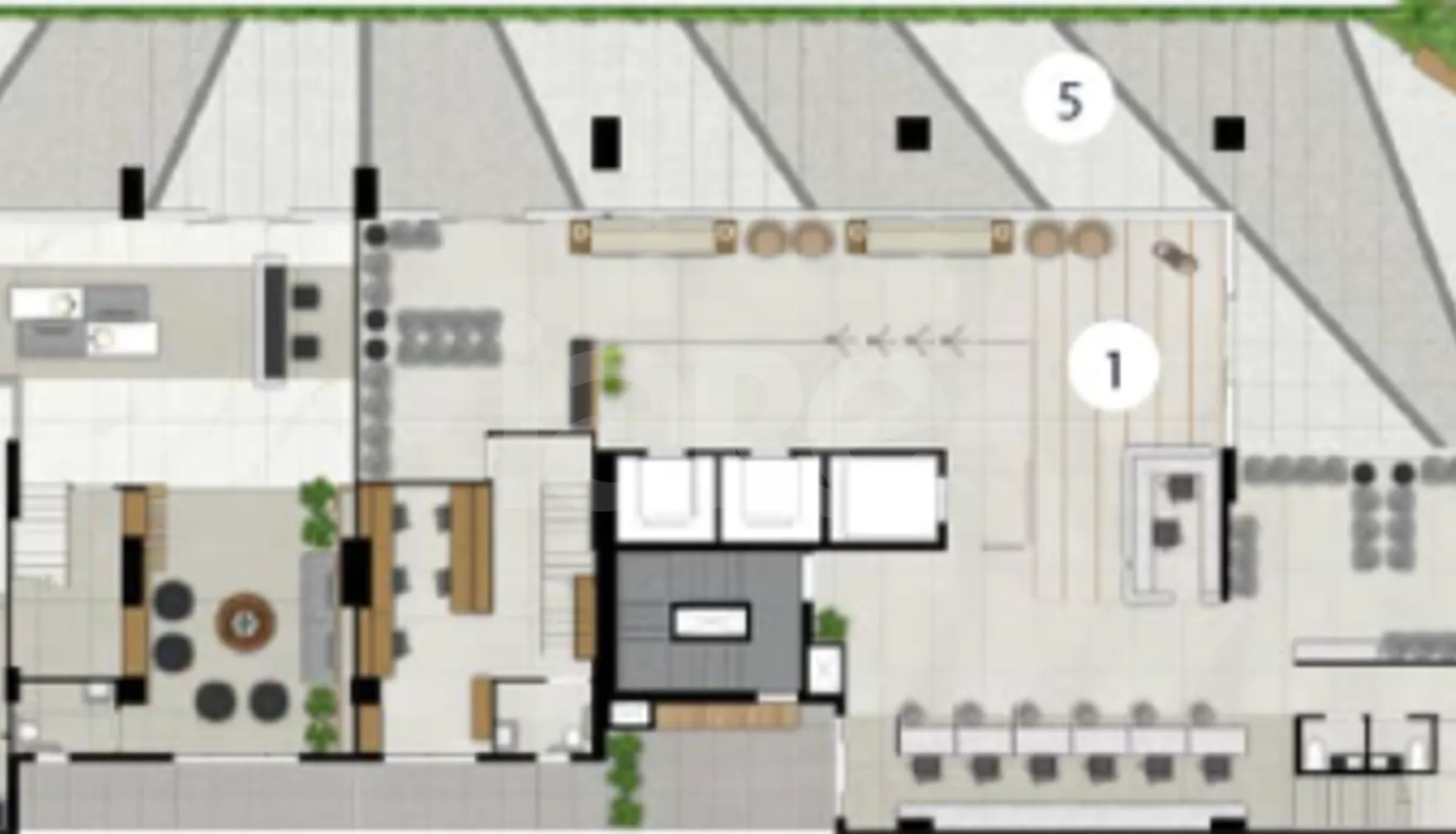 Planta — Implantação térreo