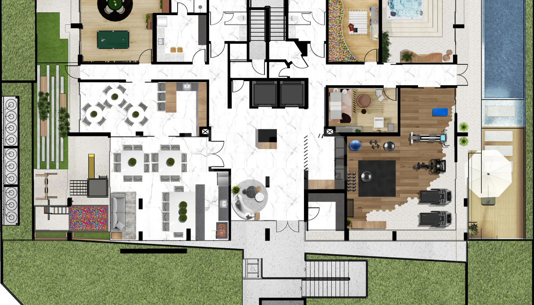 Planta — Pavimento térreo