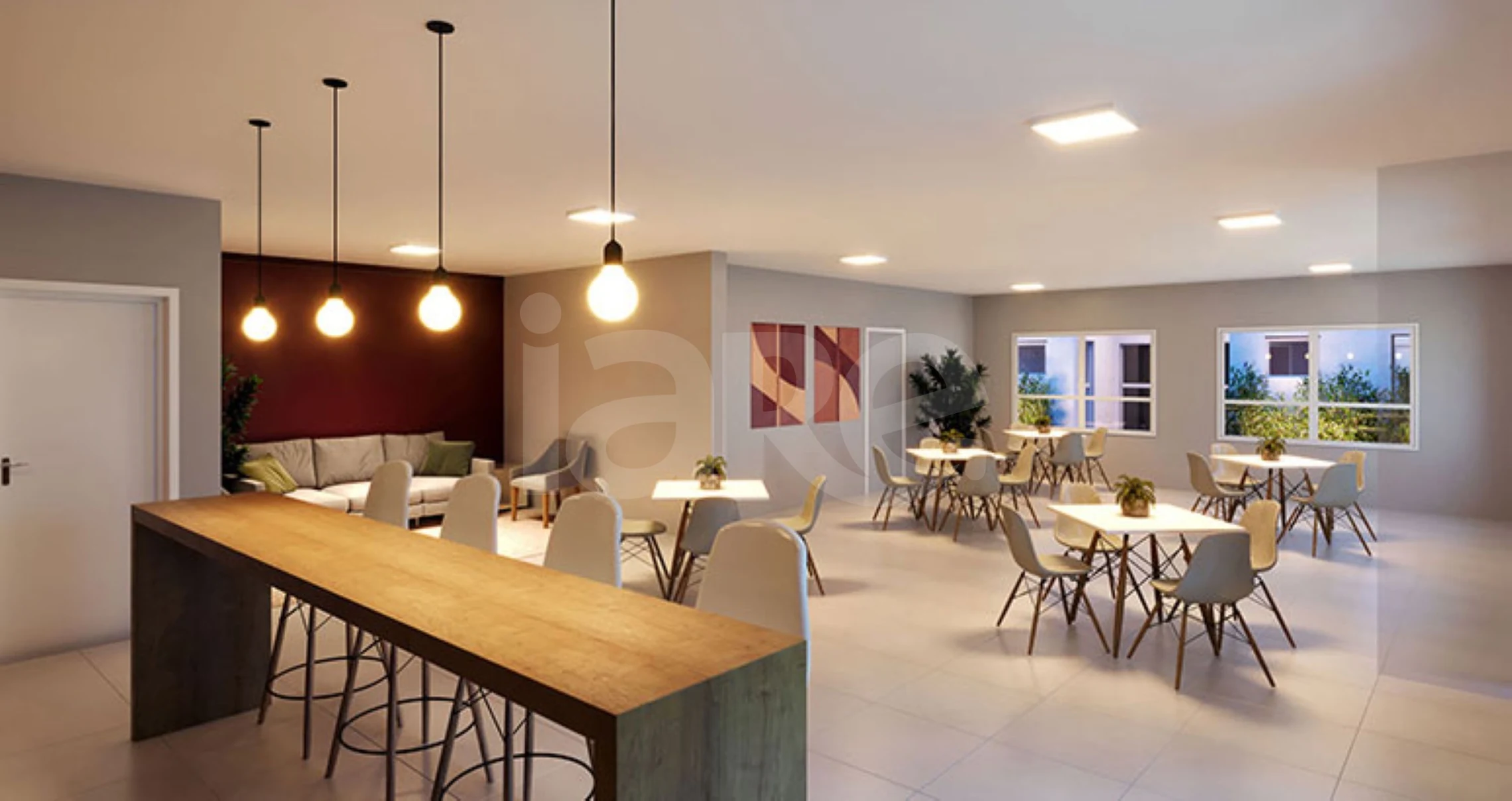 Up Condomínio Club - Apartamento com 54,87 m², em Jardim Nossa Senhora da Penha — foto 3