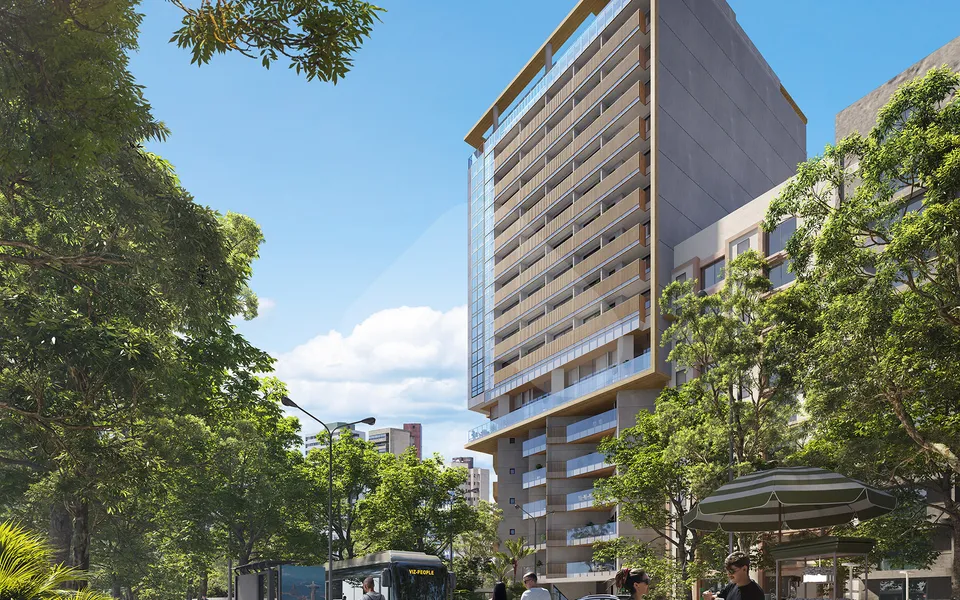 First Life Friendly - Studio com 32,87 m², em Humaitá — foto 2