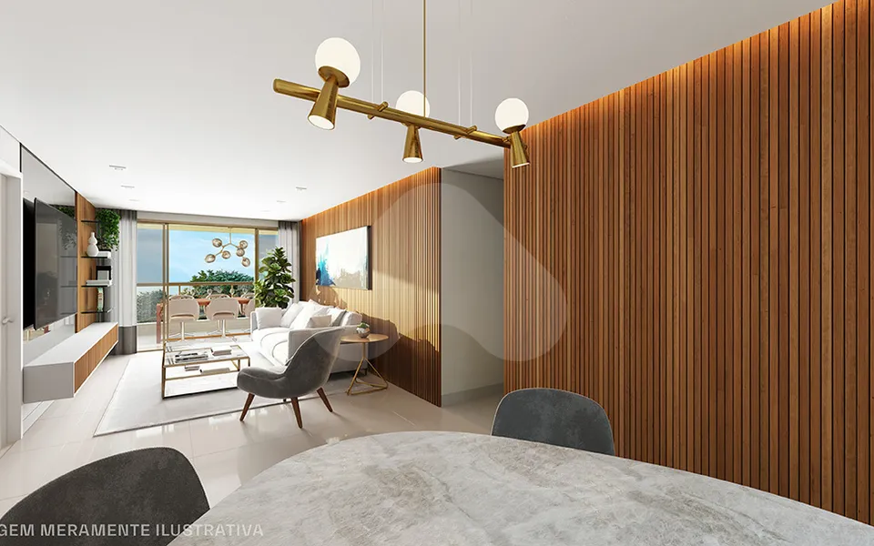 Terrazza Apipucos - Apartamento com 139,32 m², em Monteiro — foto 15