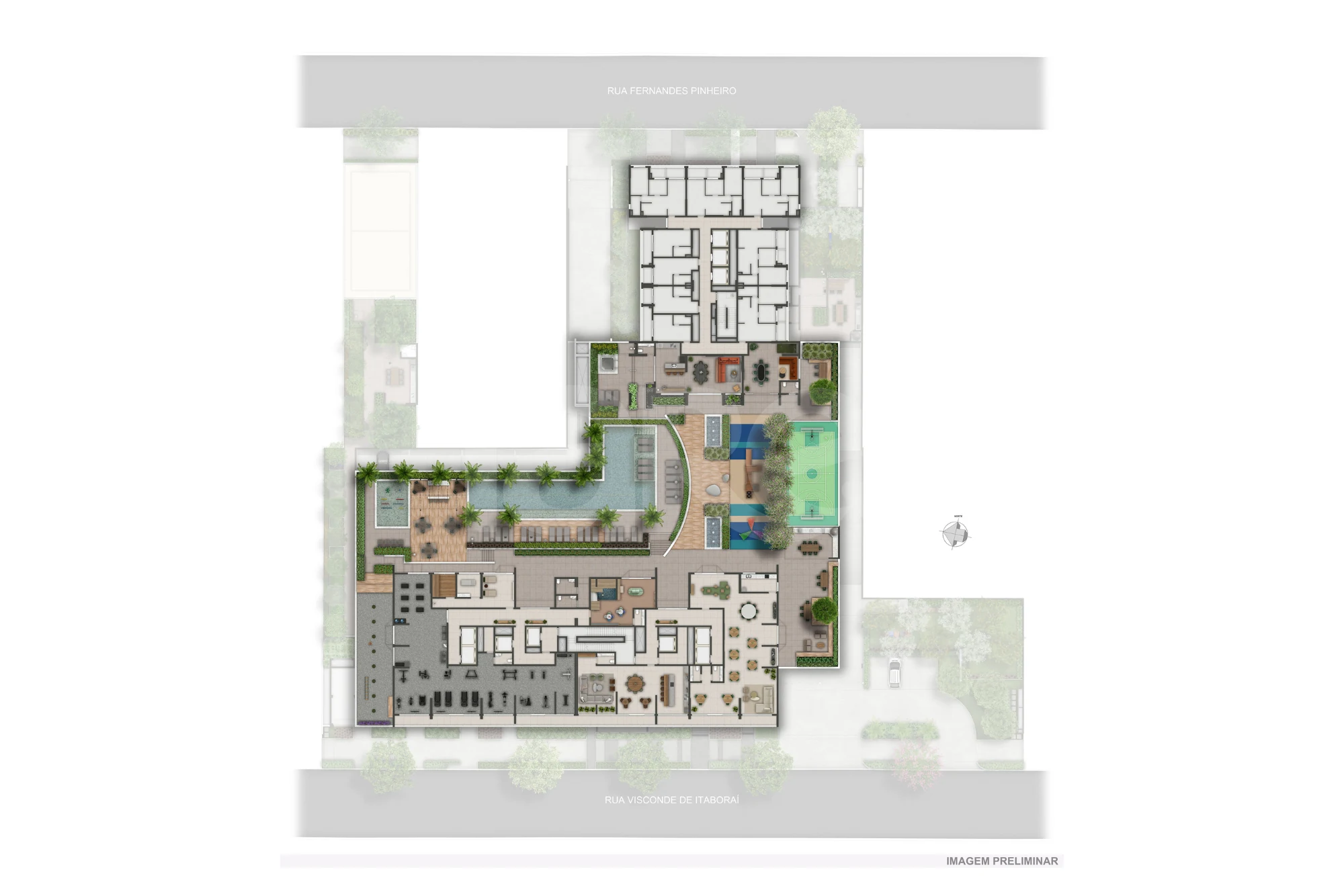 Planta — Pavimento subsolo