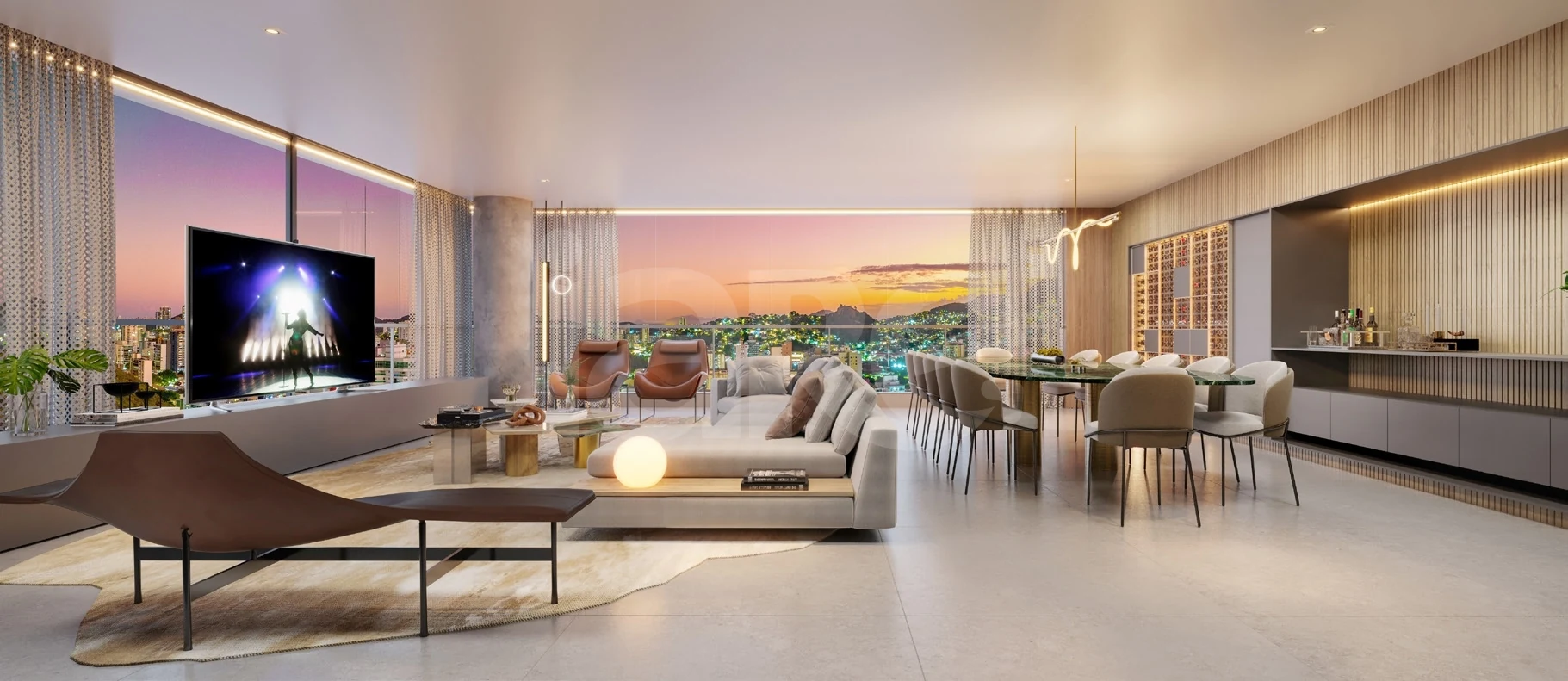 Singular for Life - Apartamento com 250,61 m², em Praia do Canto — foto 4