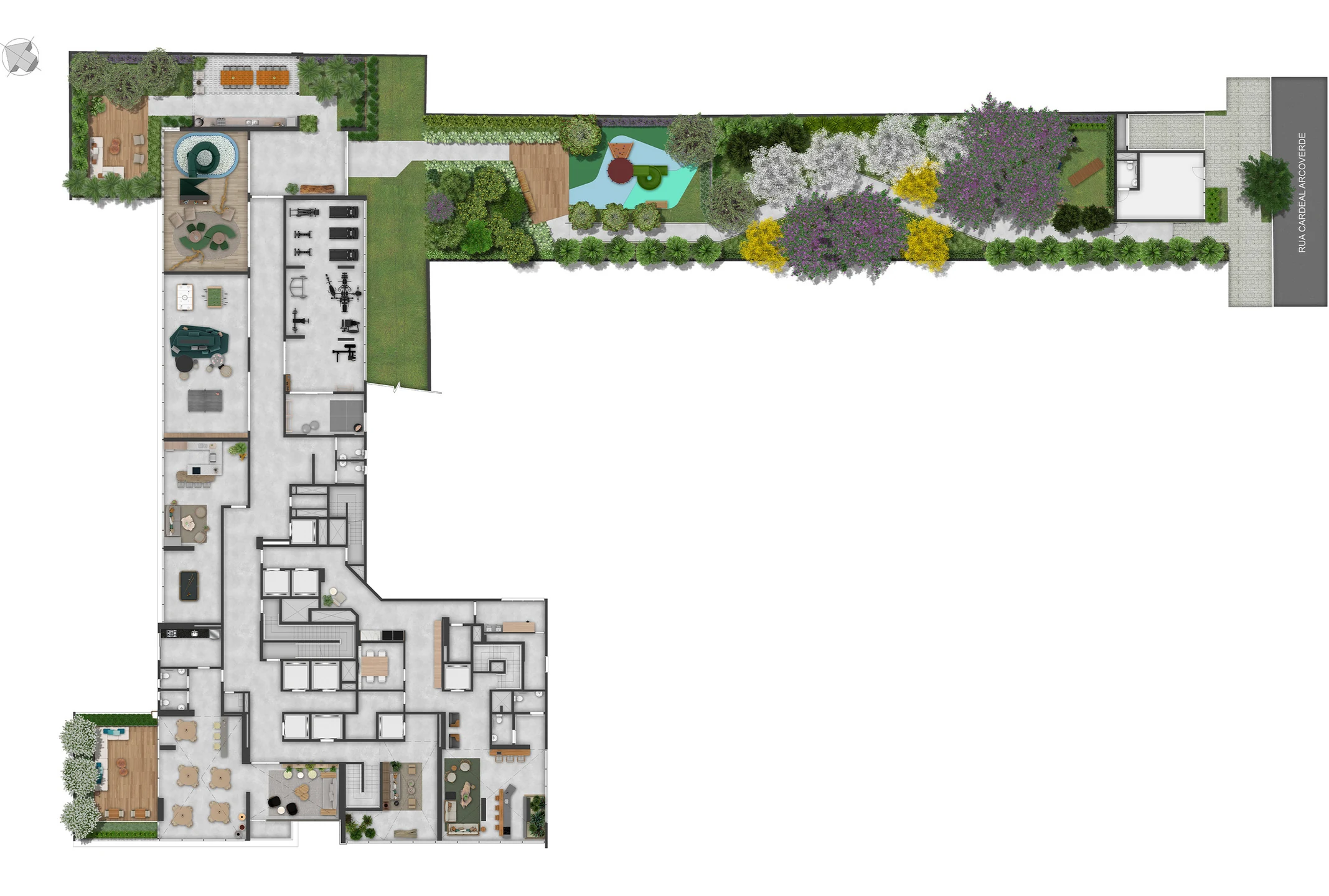 Planta — Pavimento térreo 2