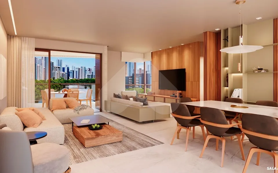 Terrazza Beira Rio - Apartamento com 127,89 m², em Madalena — foto 12