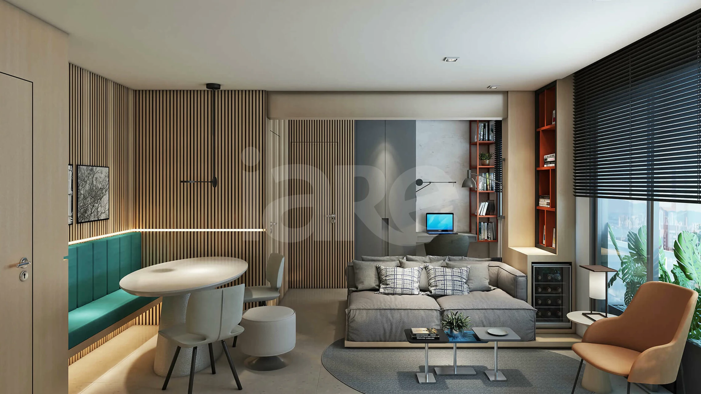 Duo E-Residence - Studio com 27 m², em São Judas — foto 6