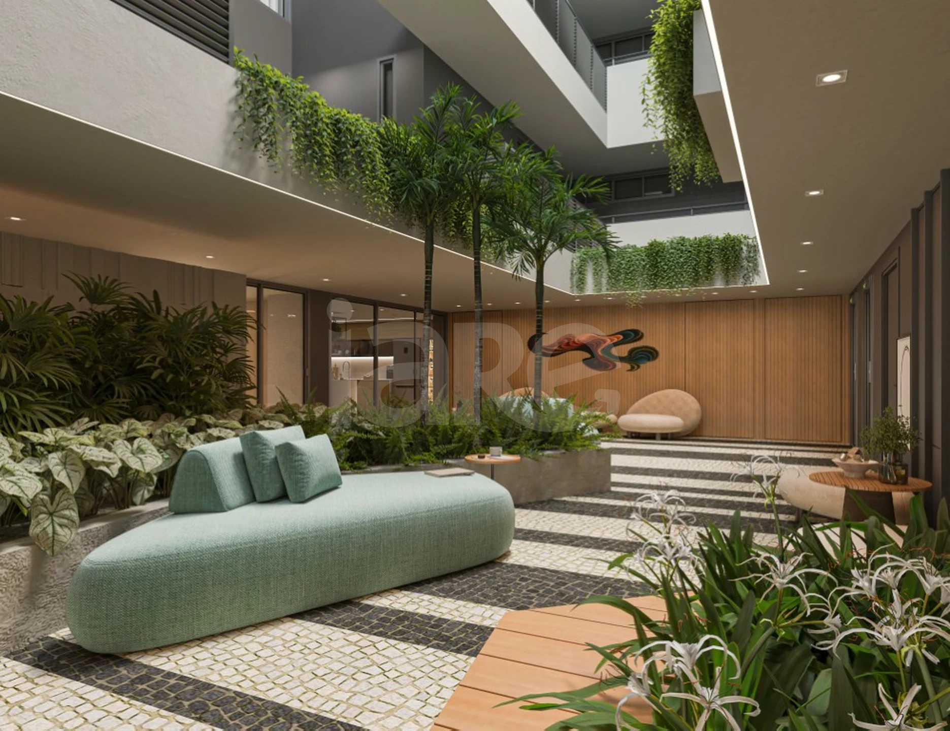 Marine Urban Design - Apartamento com 39,89 m², em Areia Dourada — foto 6