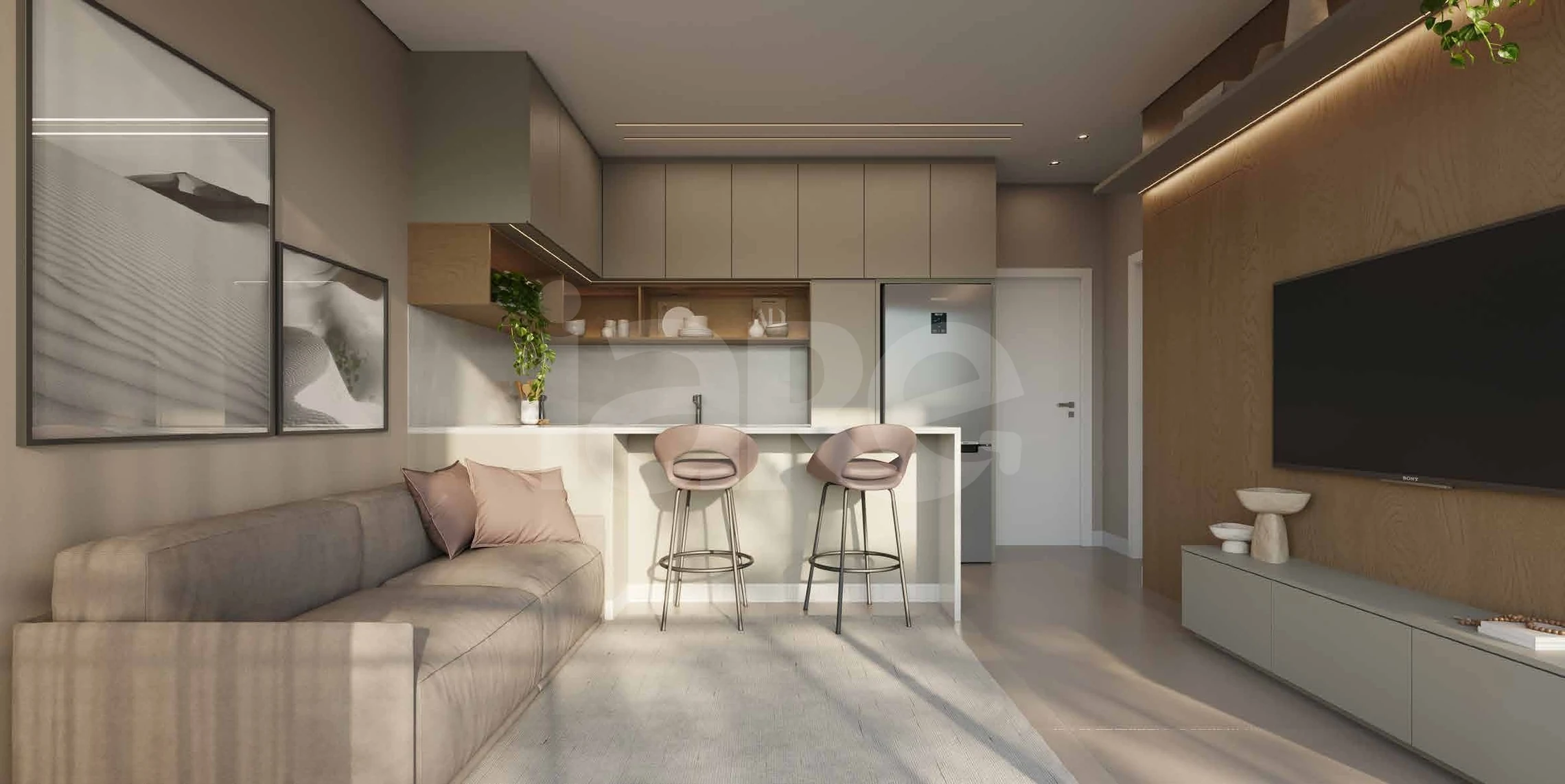 NF Pulse - Studio com 37,61 m², em Centro — foto 2