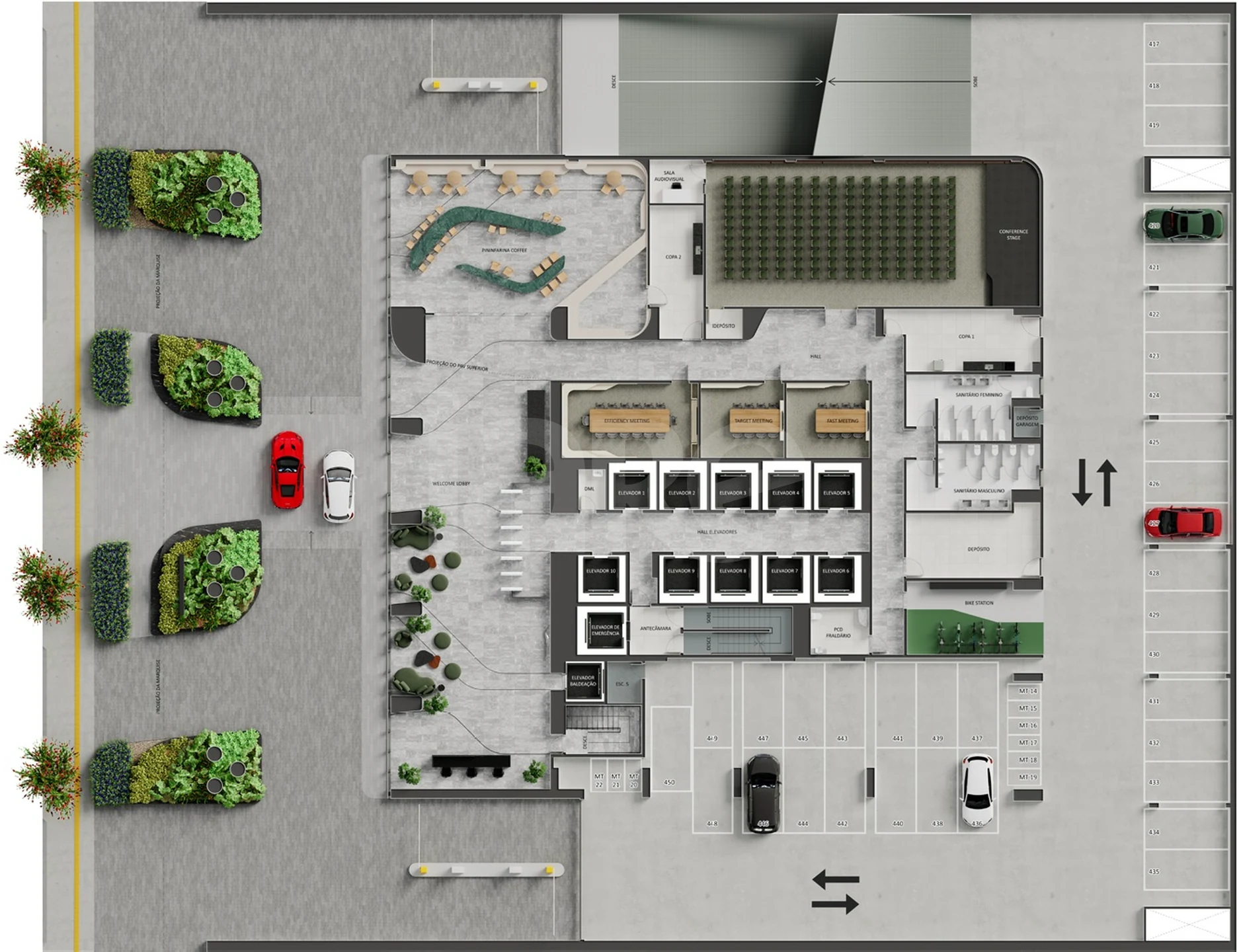 Planta — Pavimento térreo