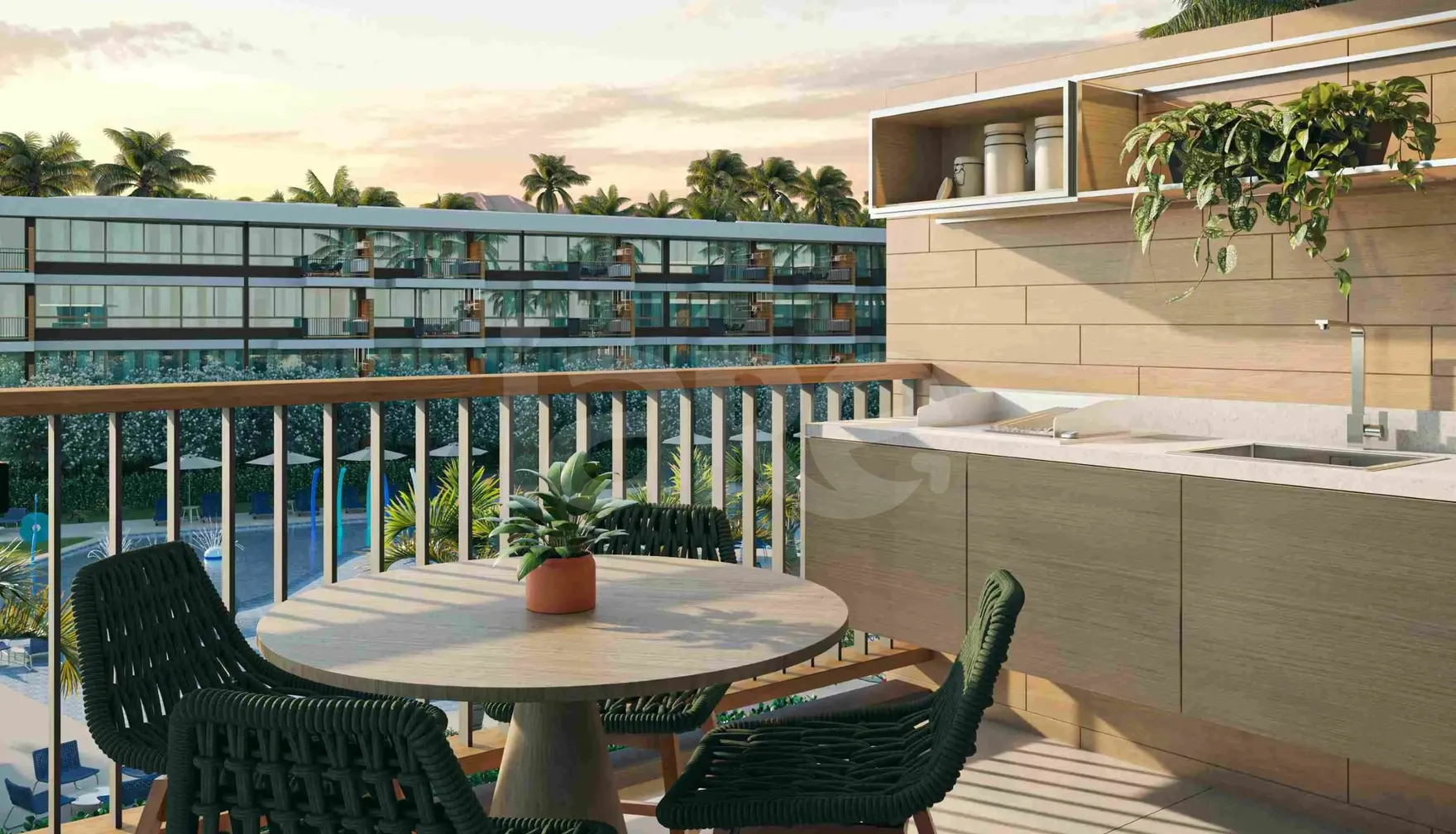 Beach Class Manguinhos - Apartamento com 45,05 m², em Tamandaré — foto 14