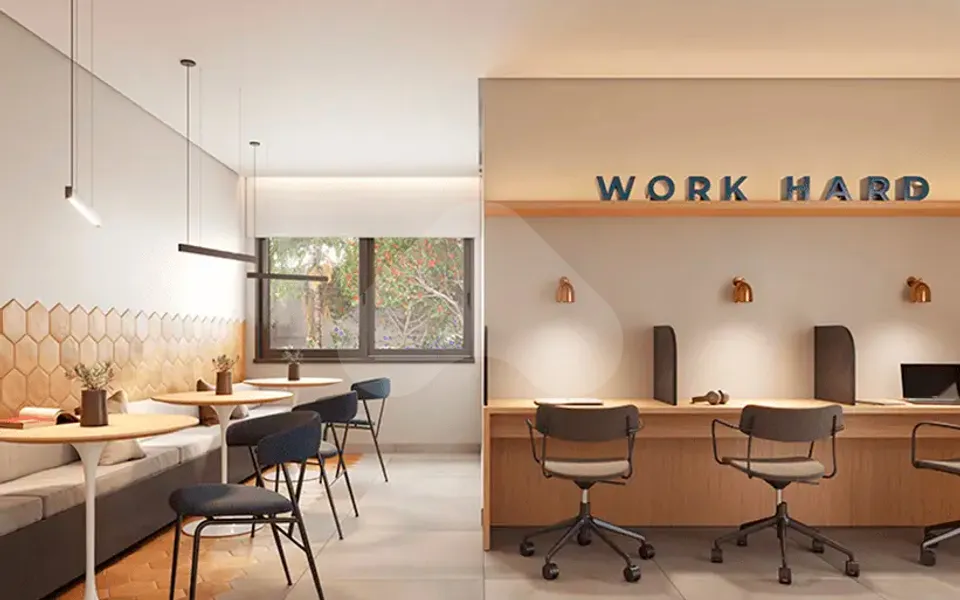 Criare - Apartamento com 33,5 m², em Mirandópolis — foto 7