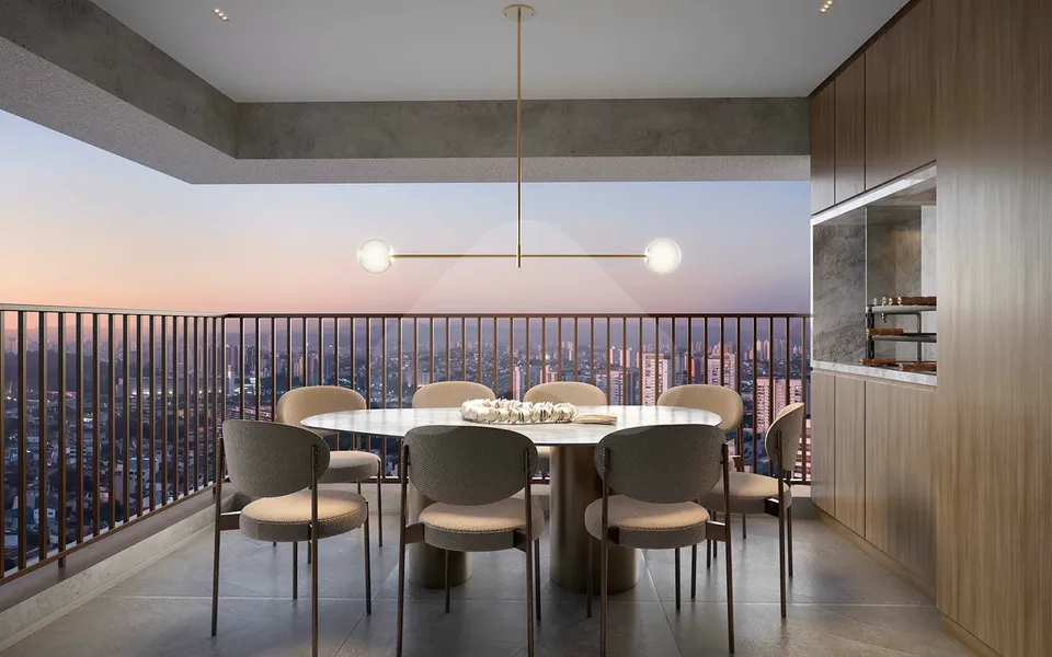 Nova Vivere - Apartamento com 73,24 m², em Vila Anastácio — foto 7