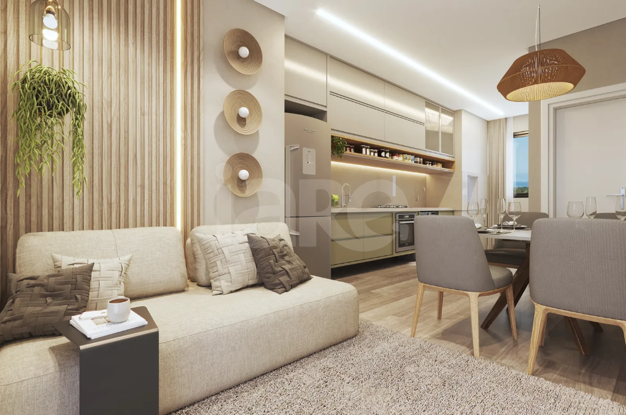 Salem Flats - Apartamento com 59,44 m², em Canto da Praia — foto 3