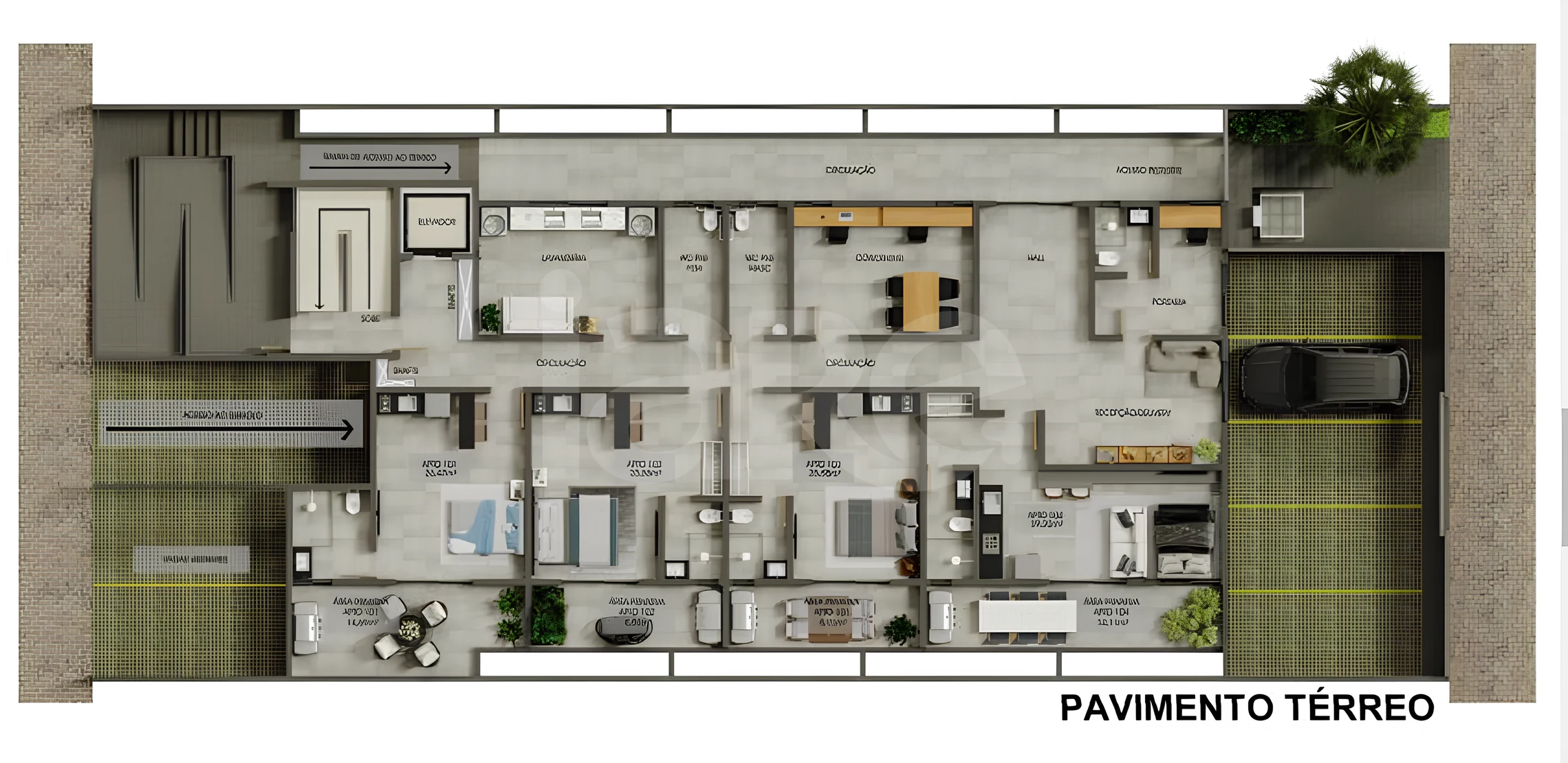 Planta — Pavimento térreo