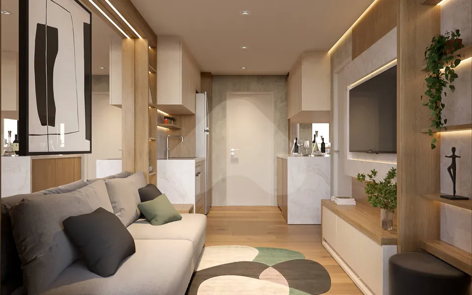 EVO Vila Clementino - Apartamento com 28,93 m², em Vila Clementino — foto 2