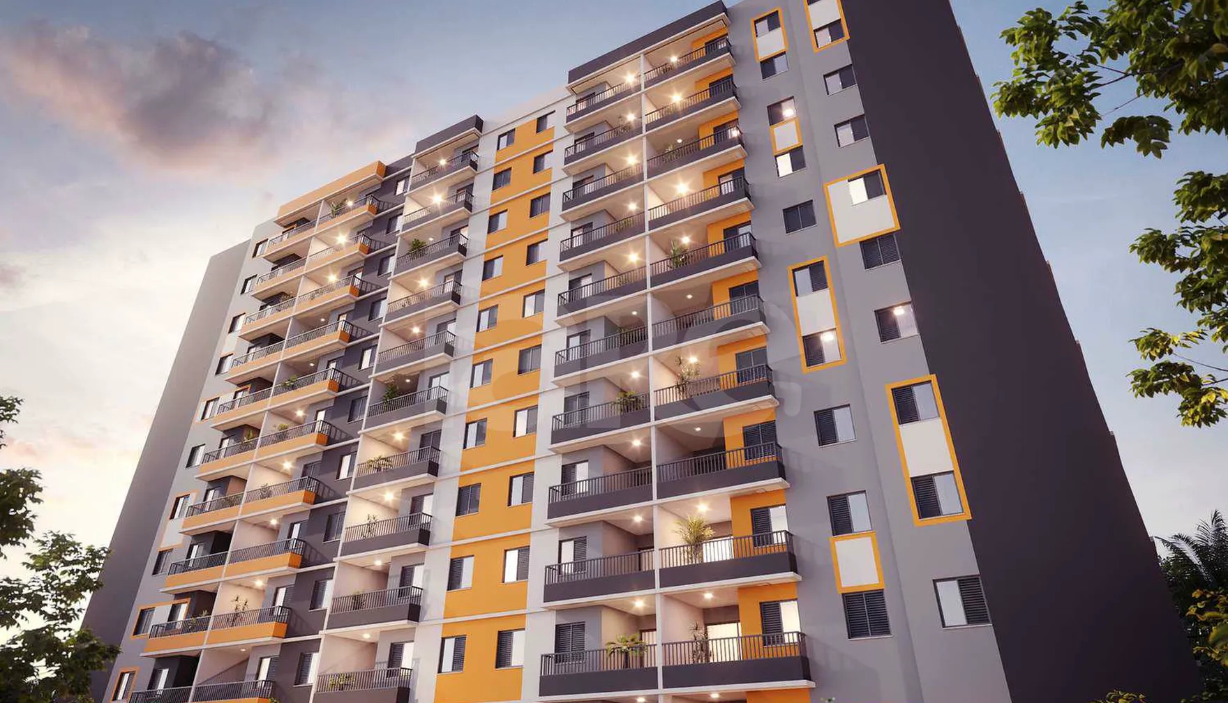 Bosque Urbano - Apartamento com 41,04 m², em Jardim Monte Kemel — foto 2