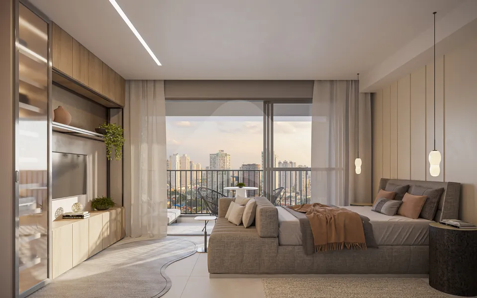 Maison Diogo Premium Studios - Apartamento com 28,58 m², em Vila Clementino — foto 2