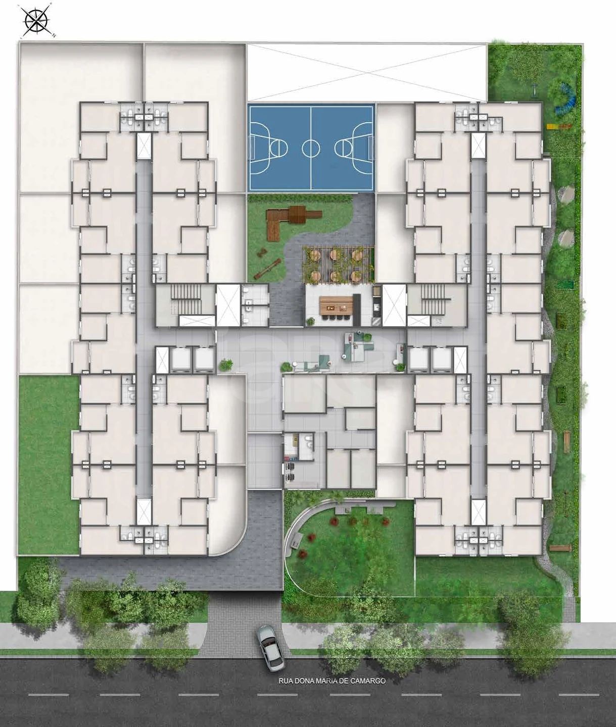 Planta — Pavimento terreo