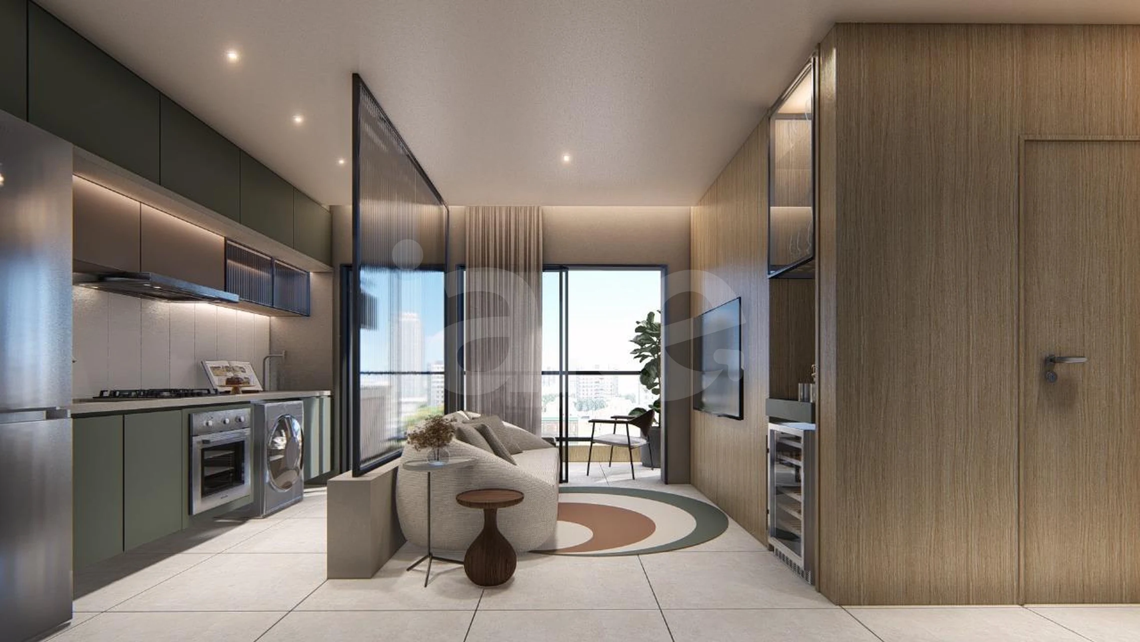 Raízes - Apartamento com 128,91 m², em Ilha do Leite — foto 2