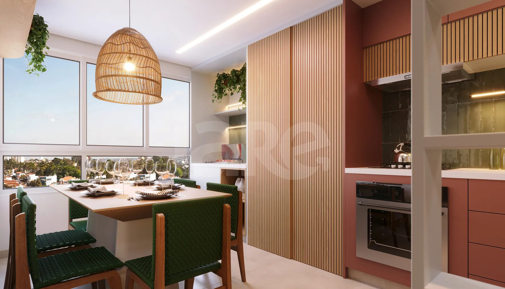 Residencial Integra Resort Urbano - Apartamento com 54,99 m², em Jardim Rodeio — foto 4