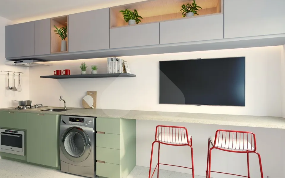 Zero 11 - Apartamento com 24,21 m², em Santa Cecília — foto 2