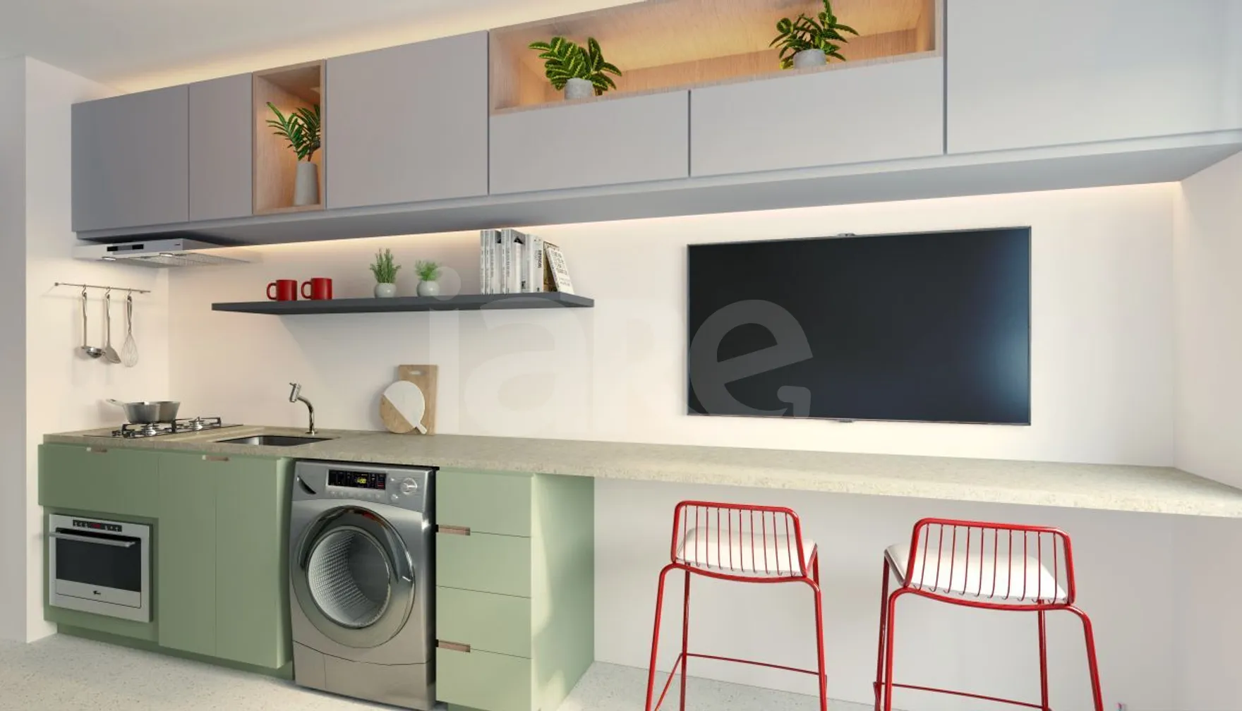 Zero 11 - Apartamento com 24,21 m², em Santa Cecília — foto 2