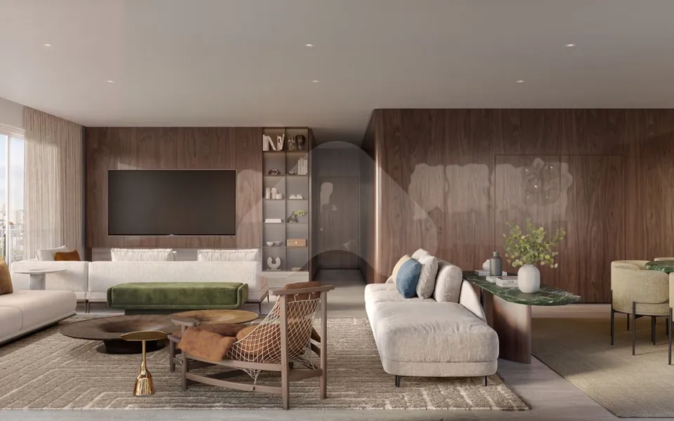 Adolpho Lindenberg - Apartamento com 331,05 m², em Moema — foto 5