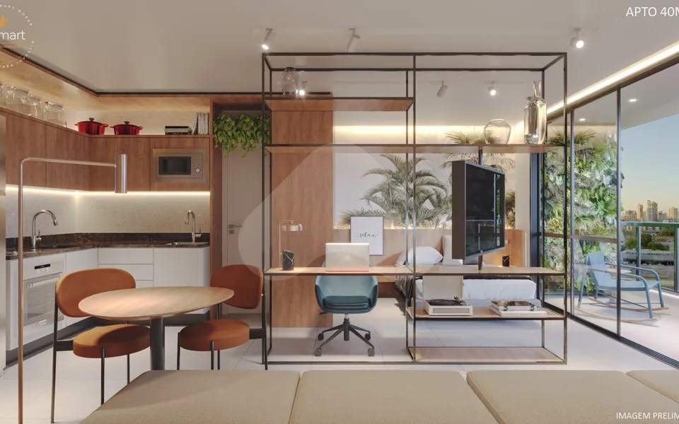 J.Smart Leite Albuquerque - Apartamento com 40 m², em Aldeota — foto 26
