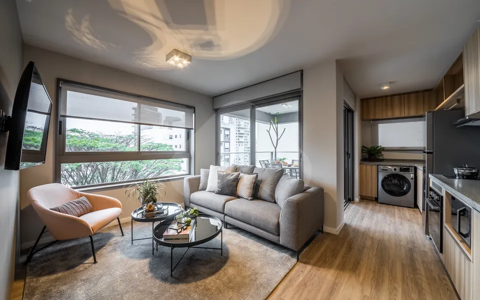 NOON Small Luxury Apartments - Vila Madalena - Apartamento com 71,22 m², em Vila Madalena — foto 3