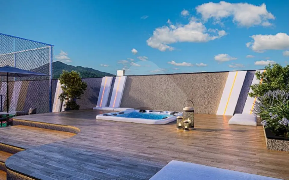 Torre Milad - Apartamento com 123,12 m², em Perequê — foto 9