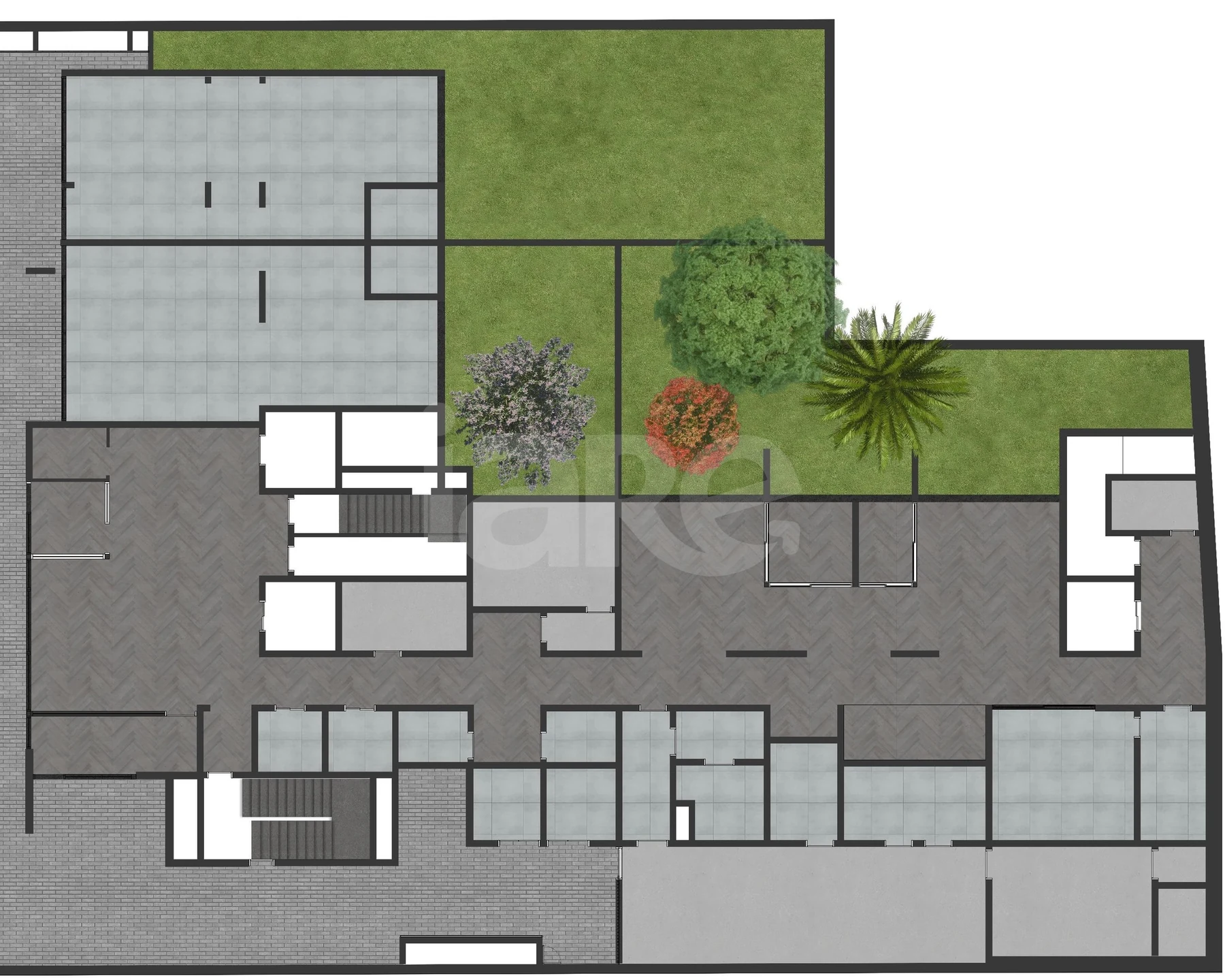 Planta — Pavimento térreo 2