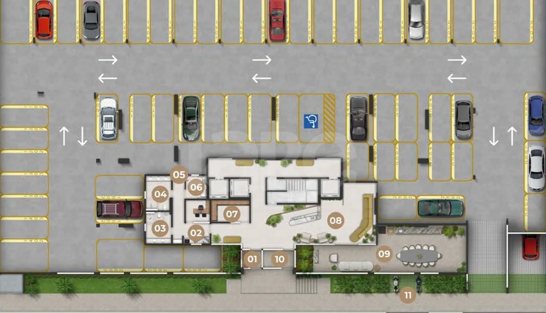 Planta — Pavimento térreo