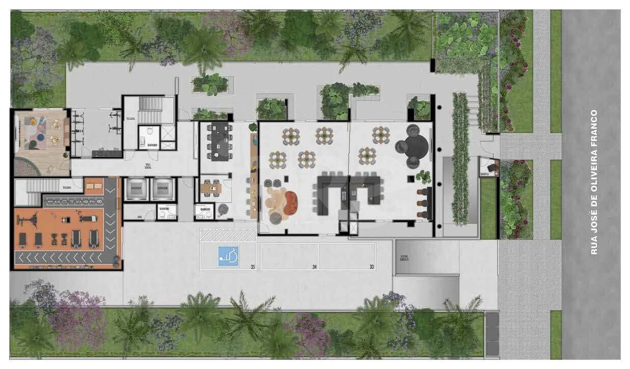 Planta — Pavimento térreo