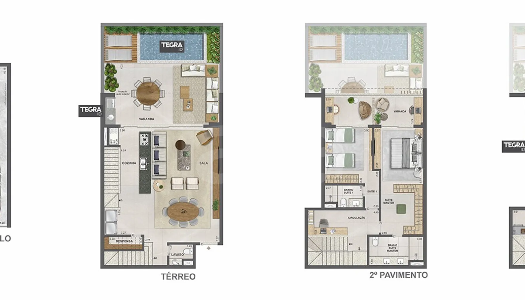 Planta — Casa em Condomínio 339,81 m²