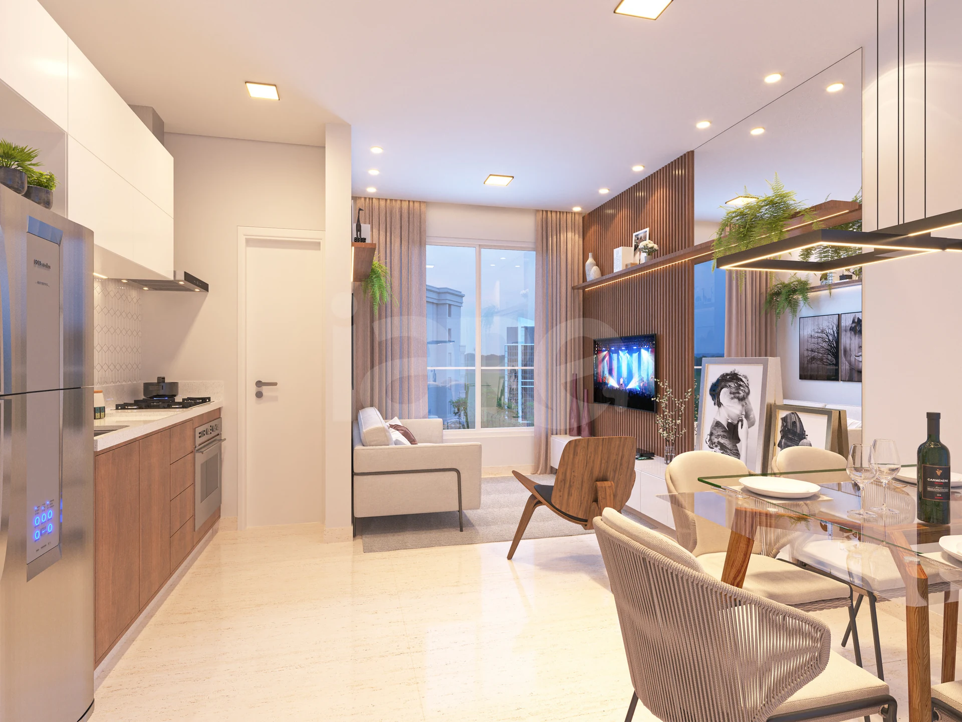One Residence - Garden com 123,39 m², em Centro — foto 4