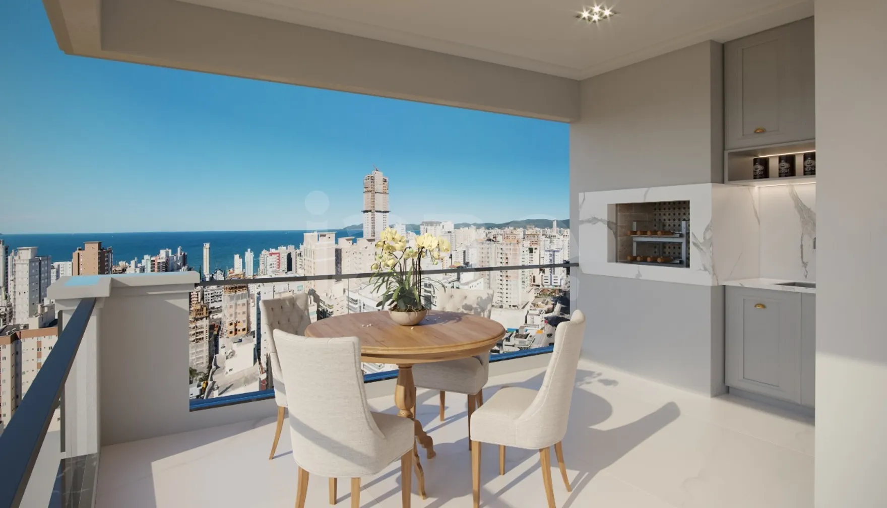 Petit Trianon - Apartamento com 130 m², em Meia Praia — foto 6