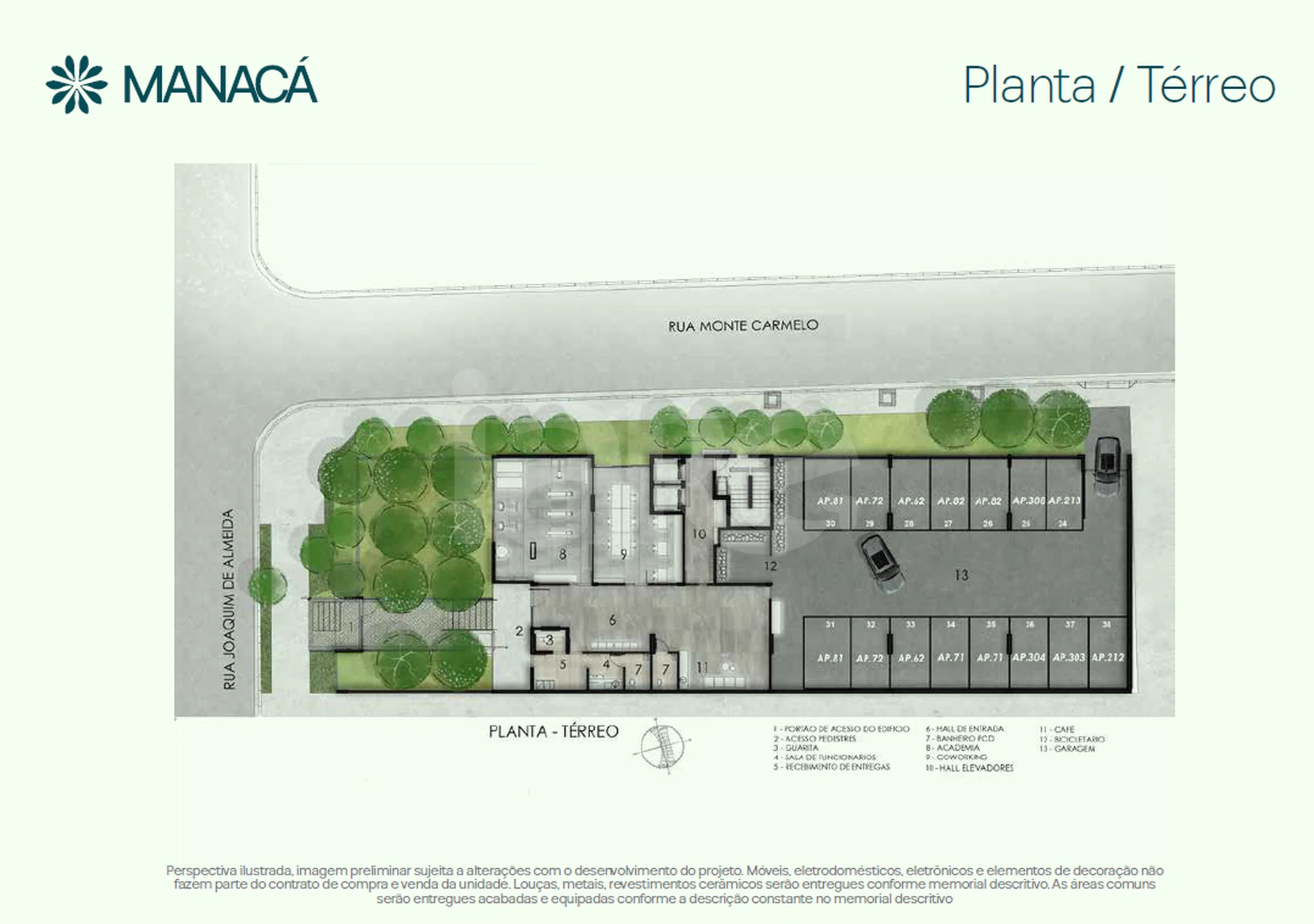 Planta — Pavimento térreo