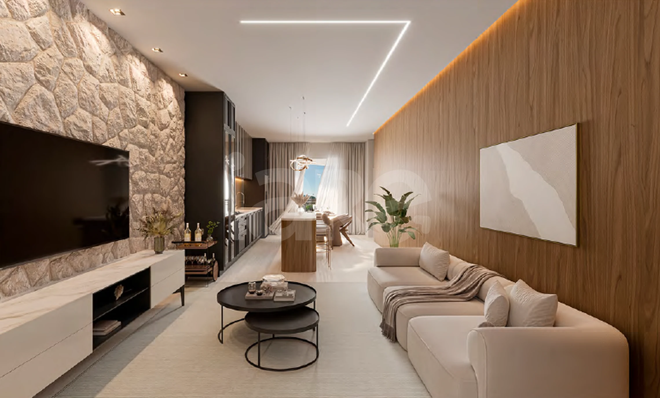 Marbella - Apartamento com 99,89 m², em Mariscal — foto 2