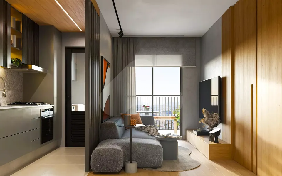 Uno Solare - Studio com 30,66 m², em Portão — foto 19