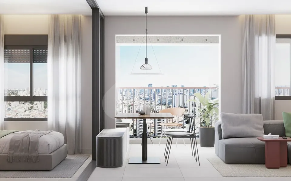 La Vida Estilo Barroco - Apartamento com 40,56 m², em Brooklin Paulista — foto 3