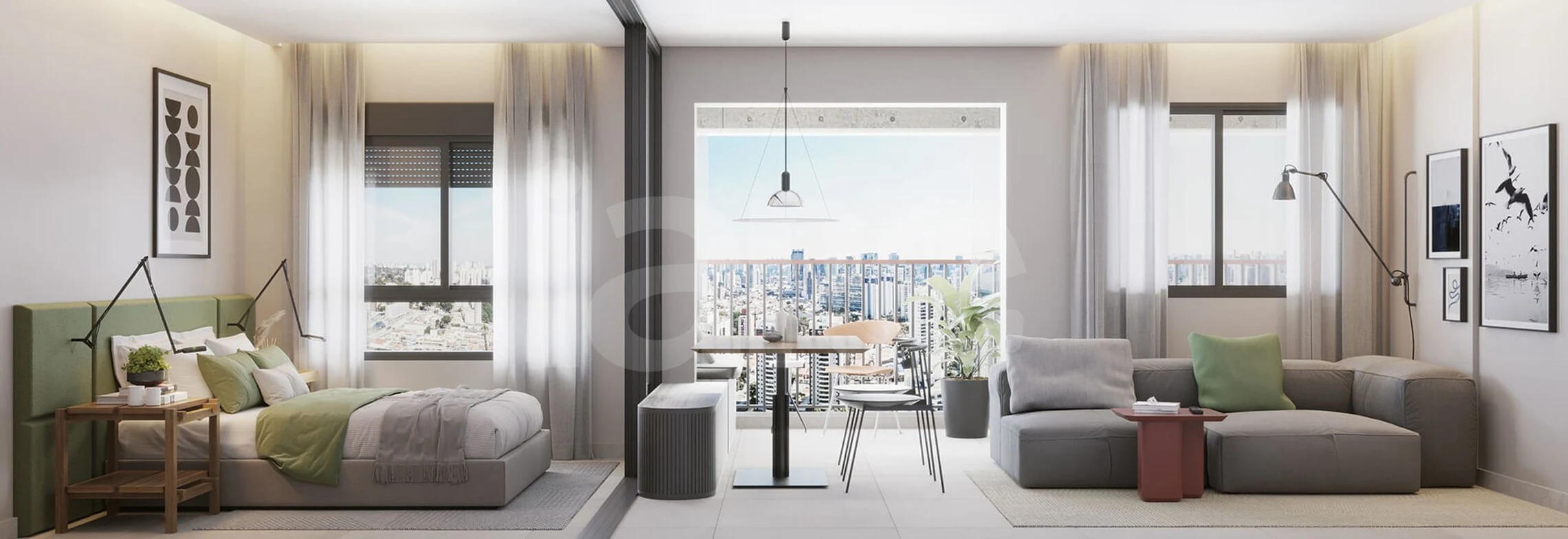 La Vida Estilo Barroco - Apartamento com 40,56 m², em Brooklin Paulista — foto 3