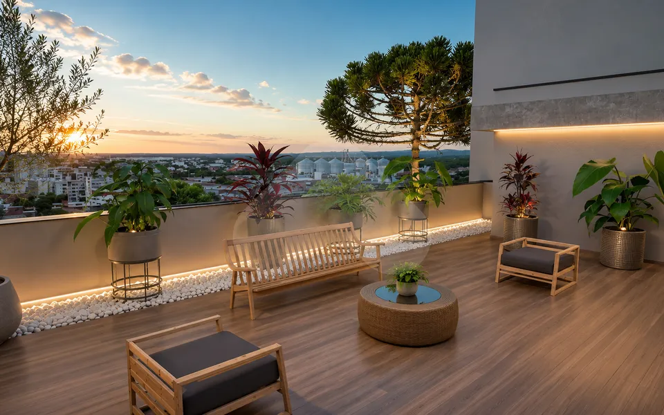 Mônaco Residence - Studio com 24,63 m², em Água Verde — foto 12