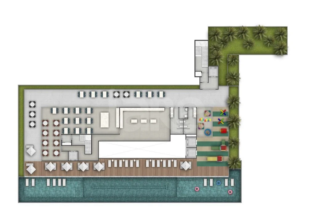 Planta — Pavimento rooftop