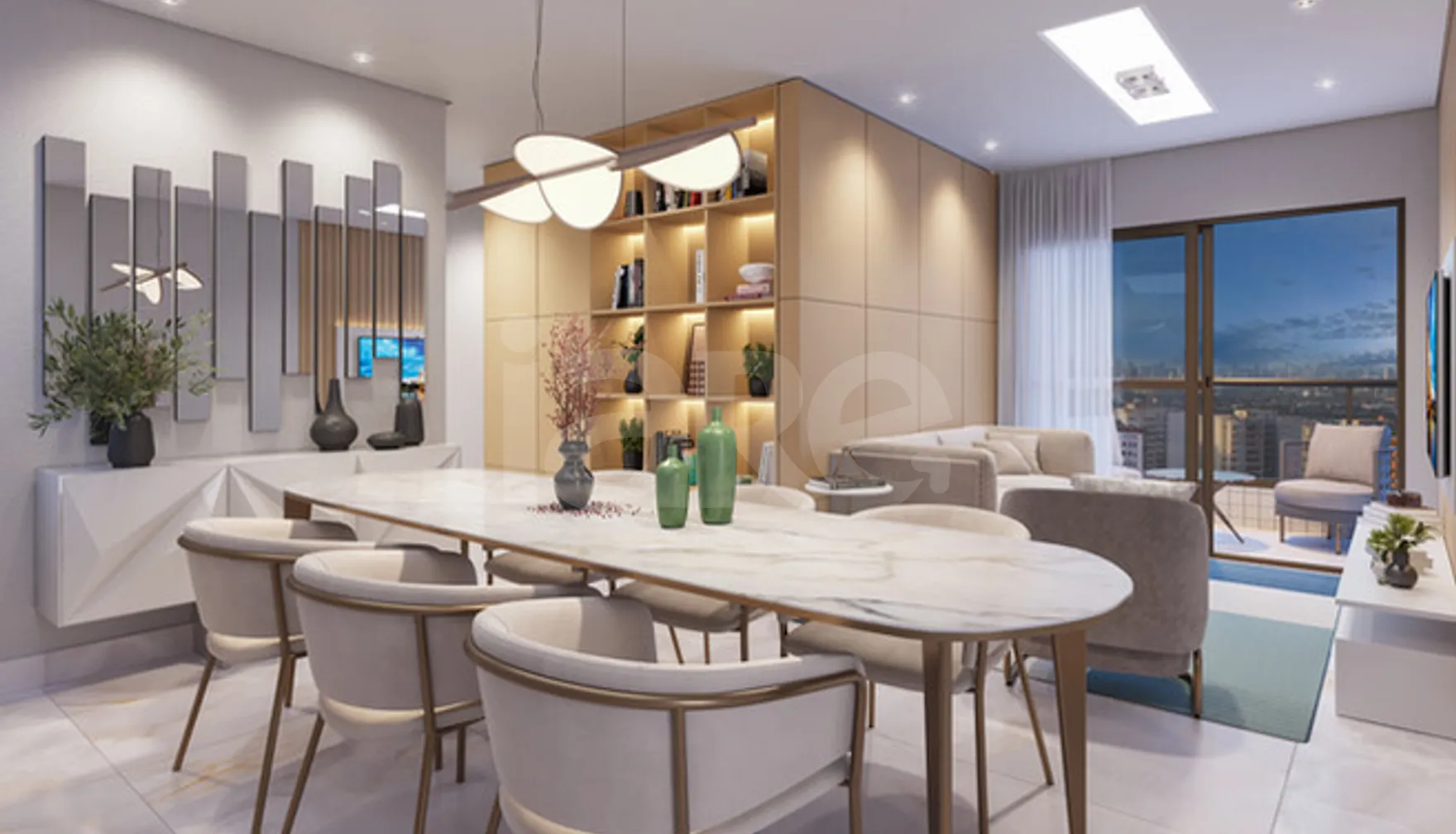 Praça da Trindade - Apartamento com 52,7 m², em Casa Amarela — foto 2
