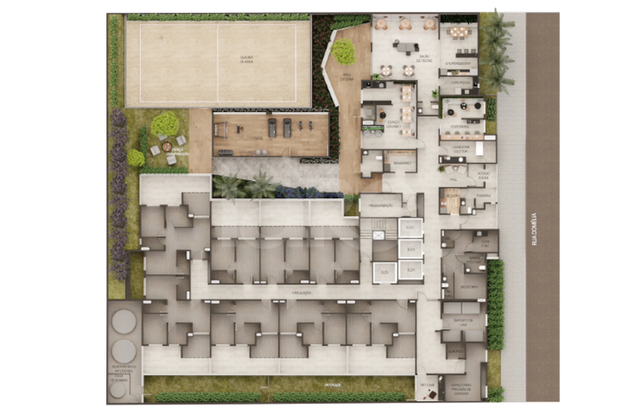 Planta — Pavimento térreo