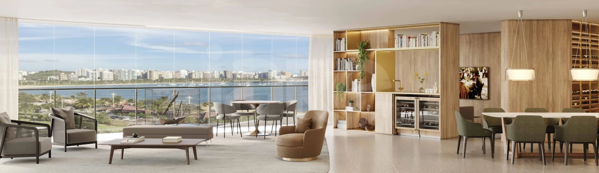 Reserva Vitória Ilha Vitória - Apartamento com 184,77 m², em Enseada do Suá — foto 2