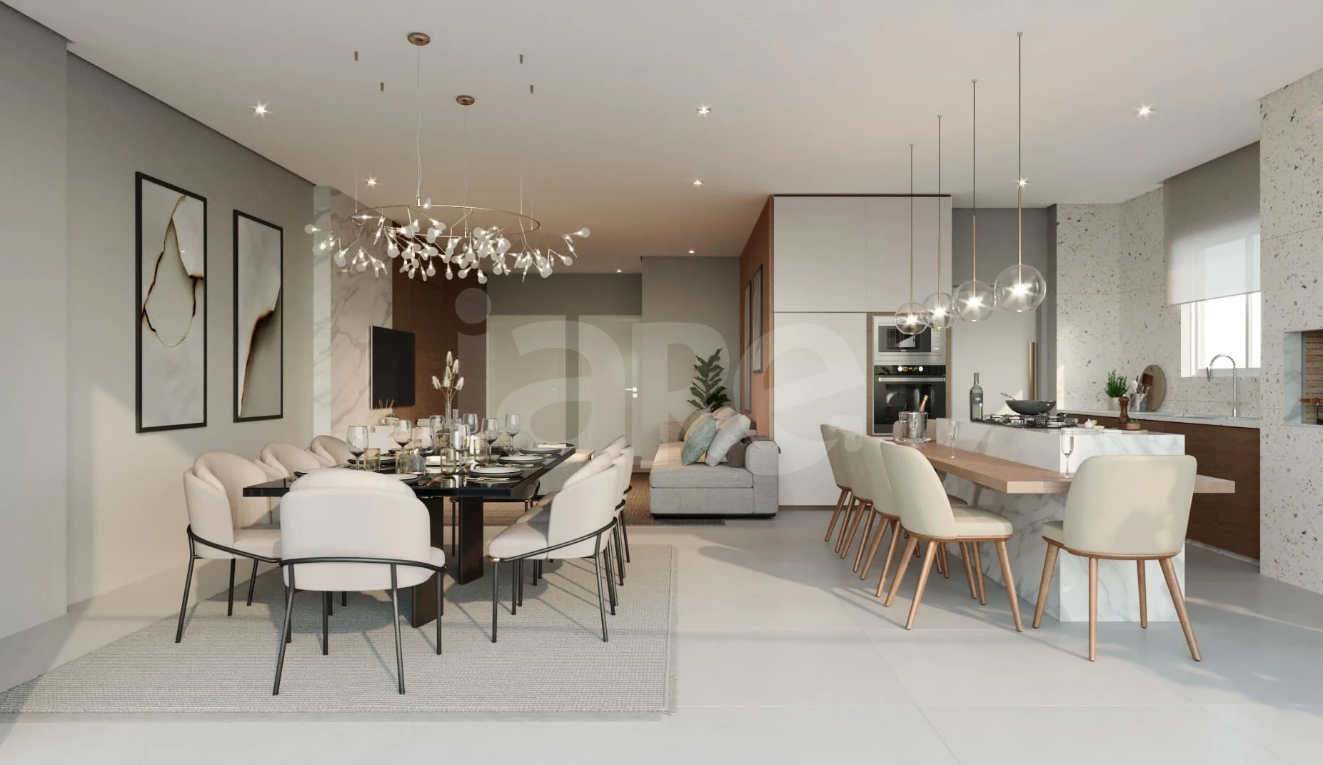 Le Blanc Brava Résidence - Apartamento com 210 m², em Praia Brava de Itajaí — foto 3