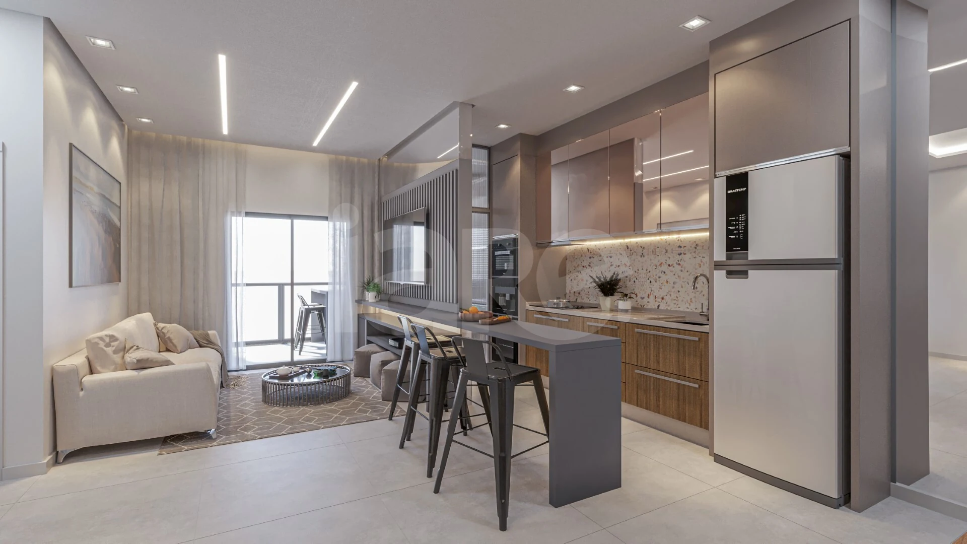 Manu Bay - Apartamento com 54,63 m², em Praia Brava de Itajaí — foto 2