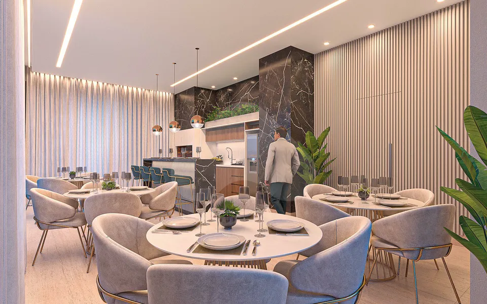 Munich - Apartamento com 58,48 m², em Zona Nova — foto 7