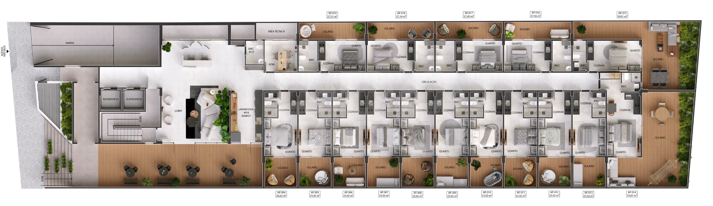 Planta — Pavimento térreo